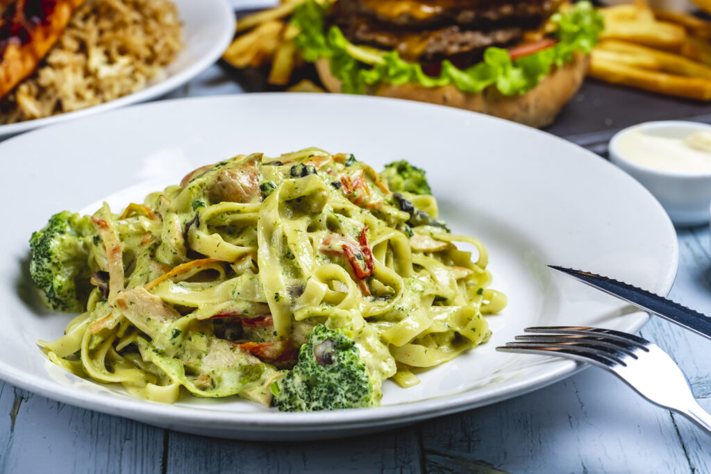 Zucchini Noodles with Creamy Avocado Sauce